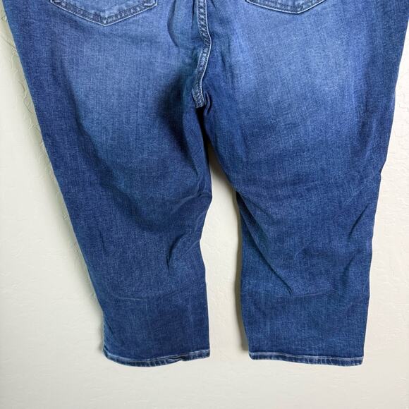 Torrid Distressed Crop Lean Jean Skinny Super Soft High-Rise Jean 2X 14589505 - Picture 13 of 15